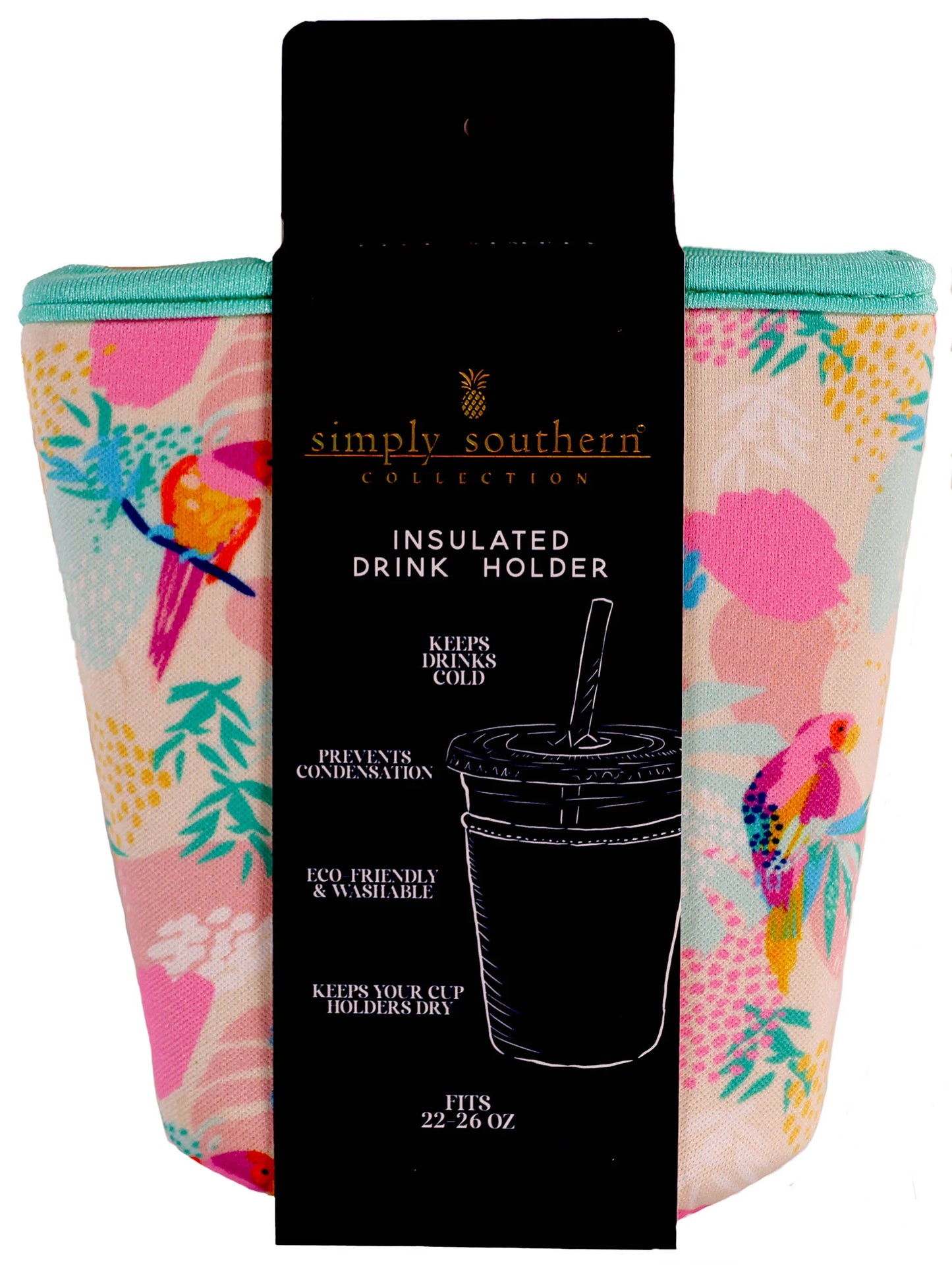 Simply Southern Neoprene Drink Sleeve - Tropical