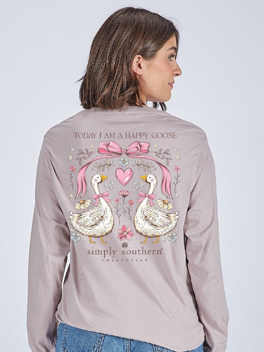 Simply Southern Follow Happy Goose Long Sleeve Shirt