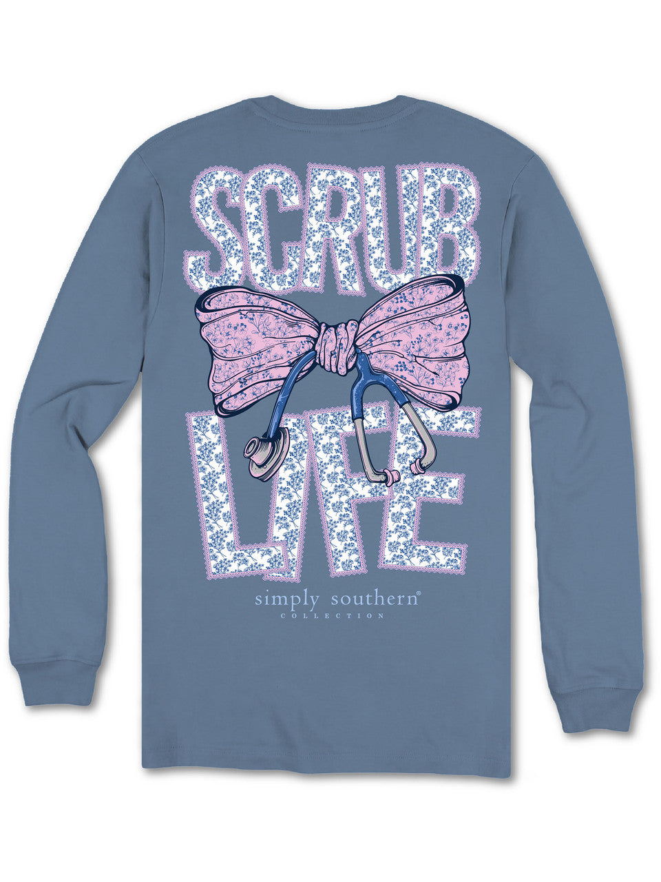 Simply Southern Scrub Life Long Sleeve Shirt