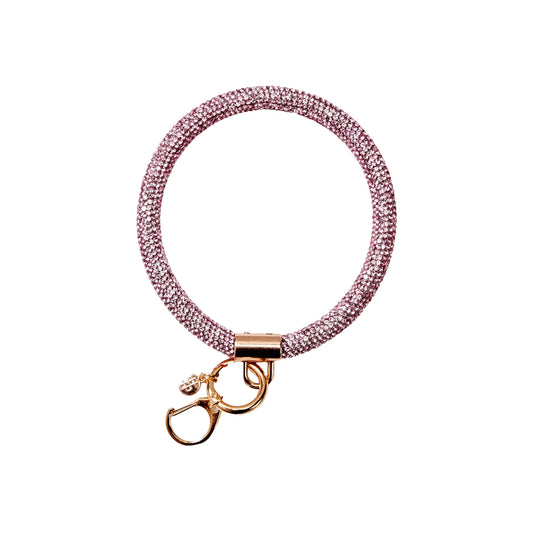 Simply Southern Pink Rhinestone Bangle