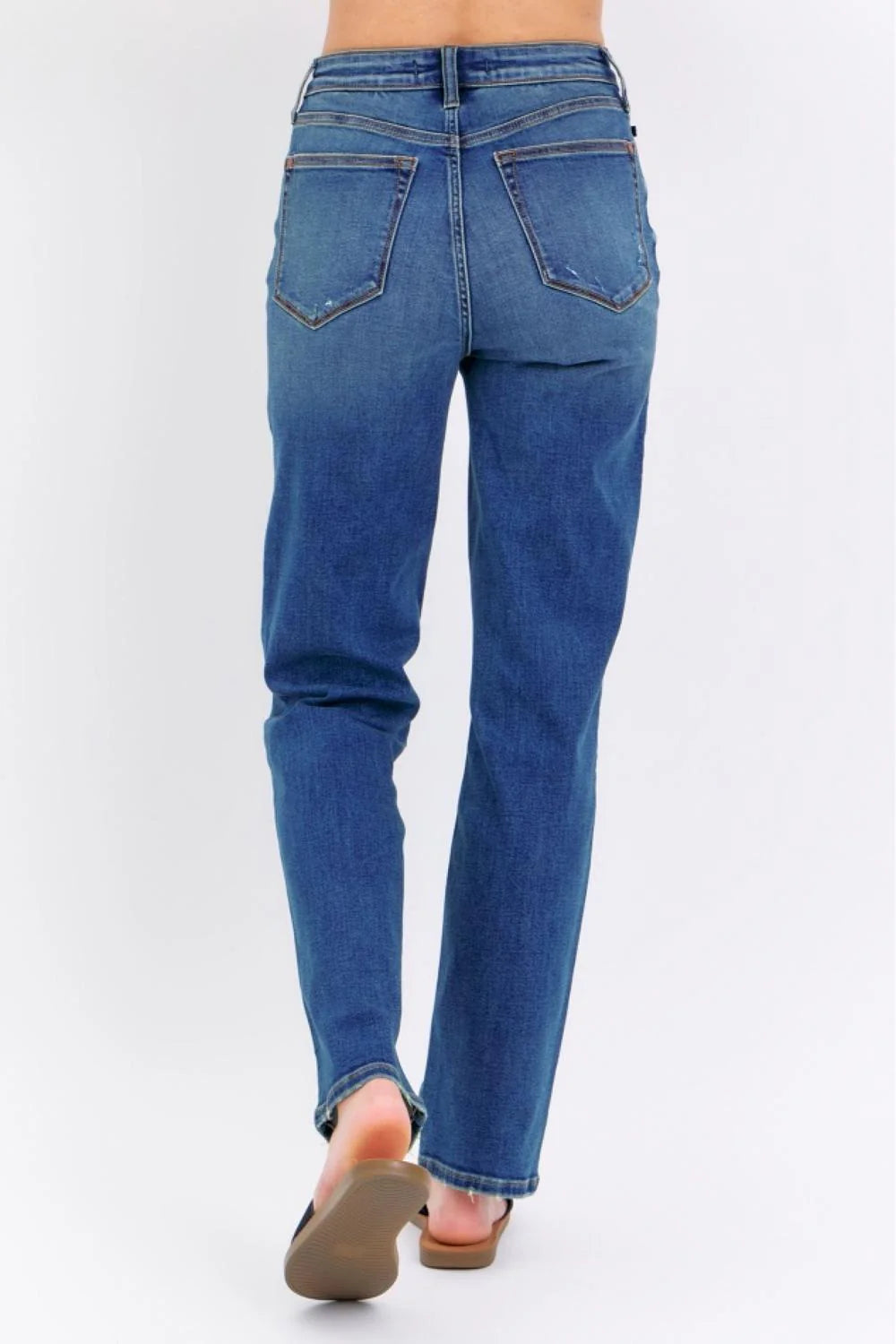 Judy Blue High Waist Straight Denim Jeans
