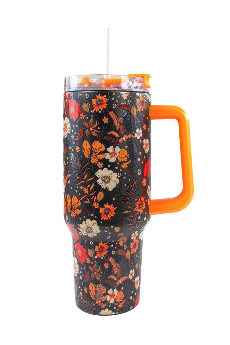 Simply Southern 40oz Vintage Flower Tumbler