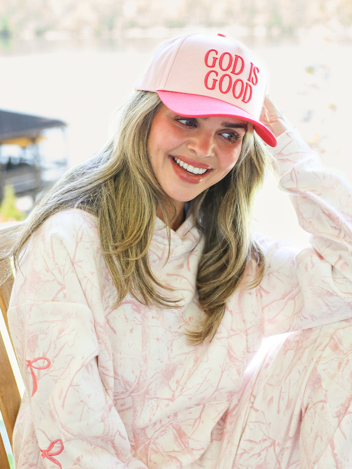 Simply Southern God is Good Trucker Hat