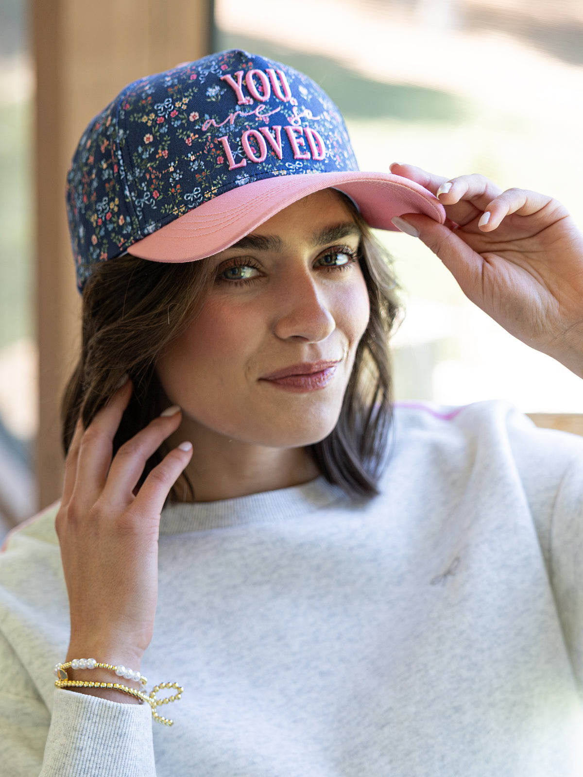 Simply Southern You Are Loved Trucker Hat