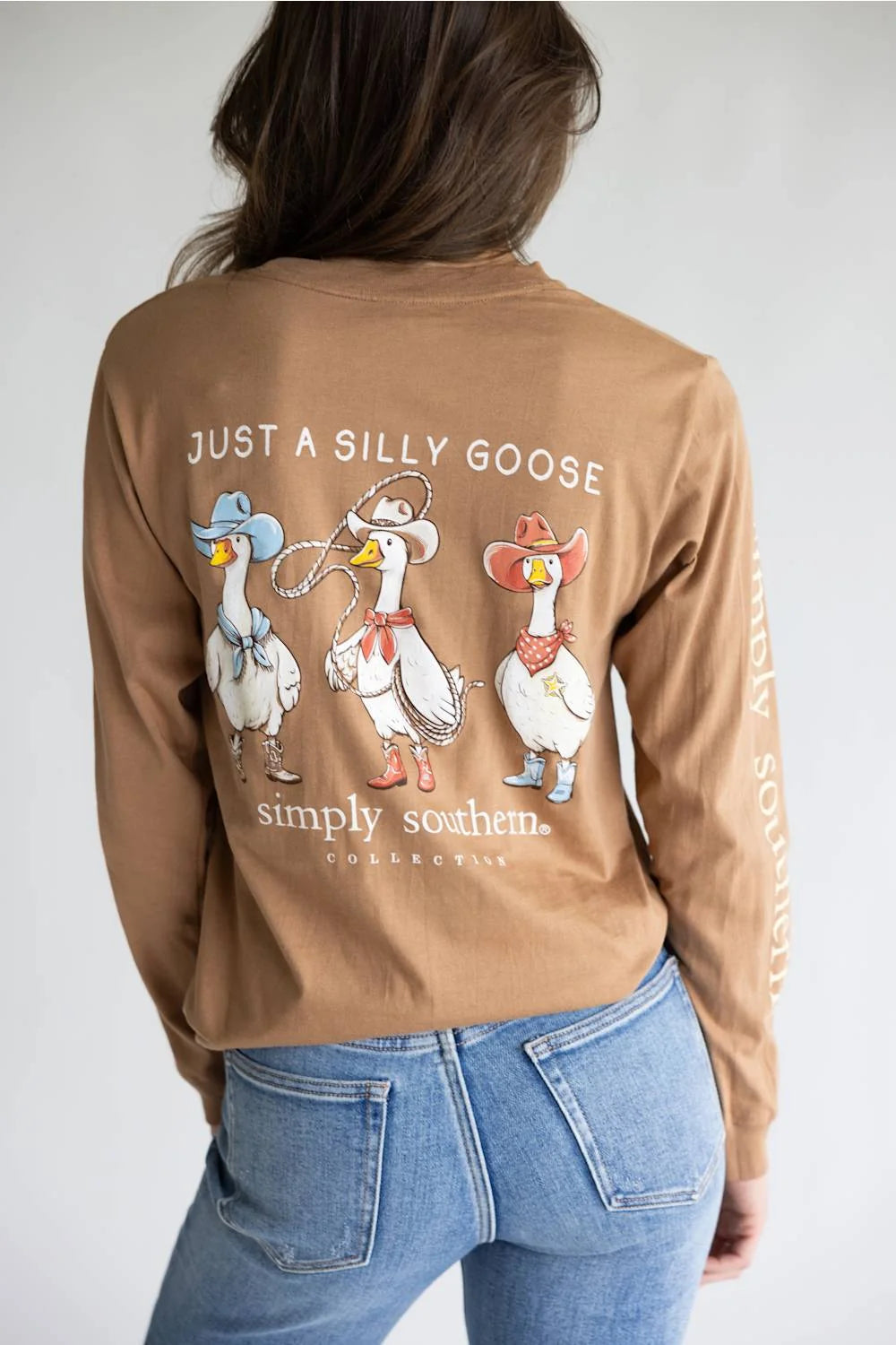 Simply Southern Silly Goose Long Sleeve Shirt