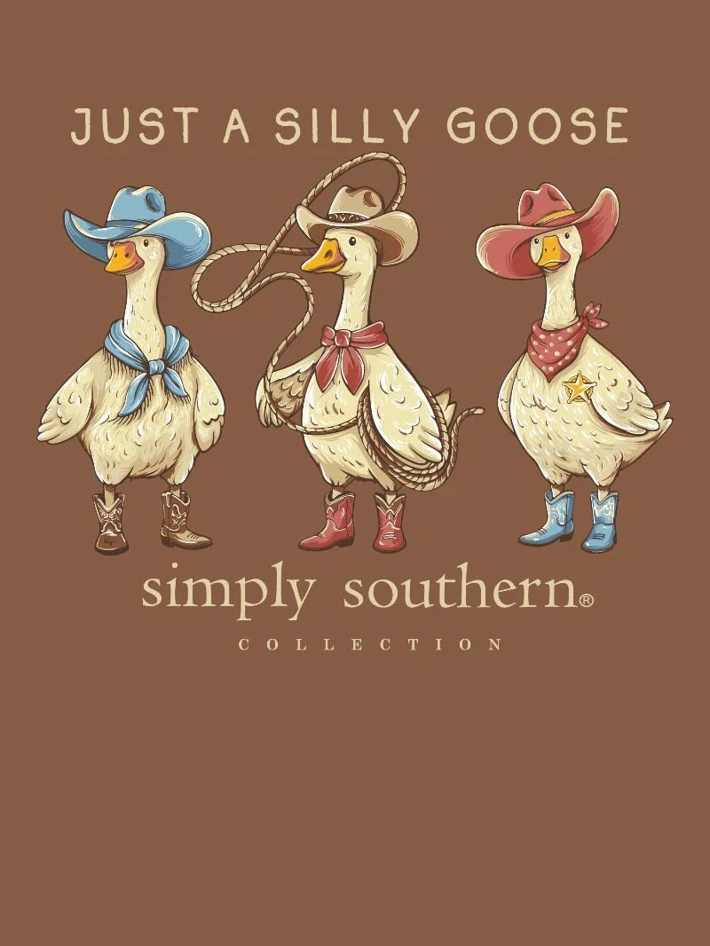Simply Southern Silly Goose Long Sleeve Shirt