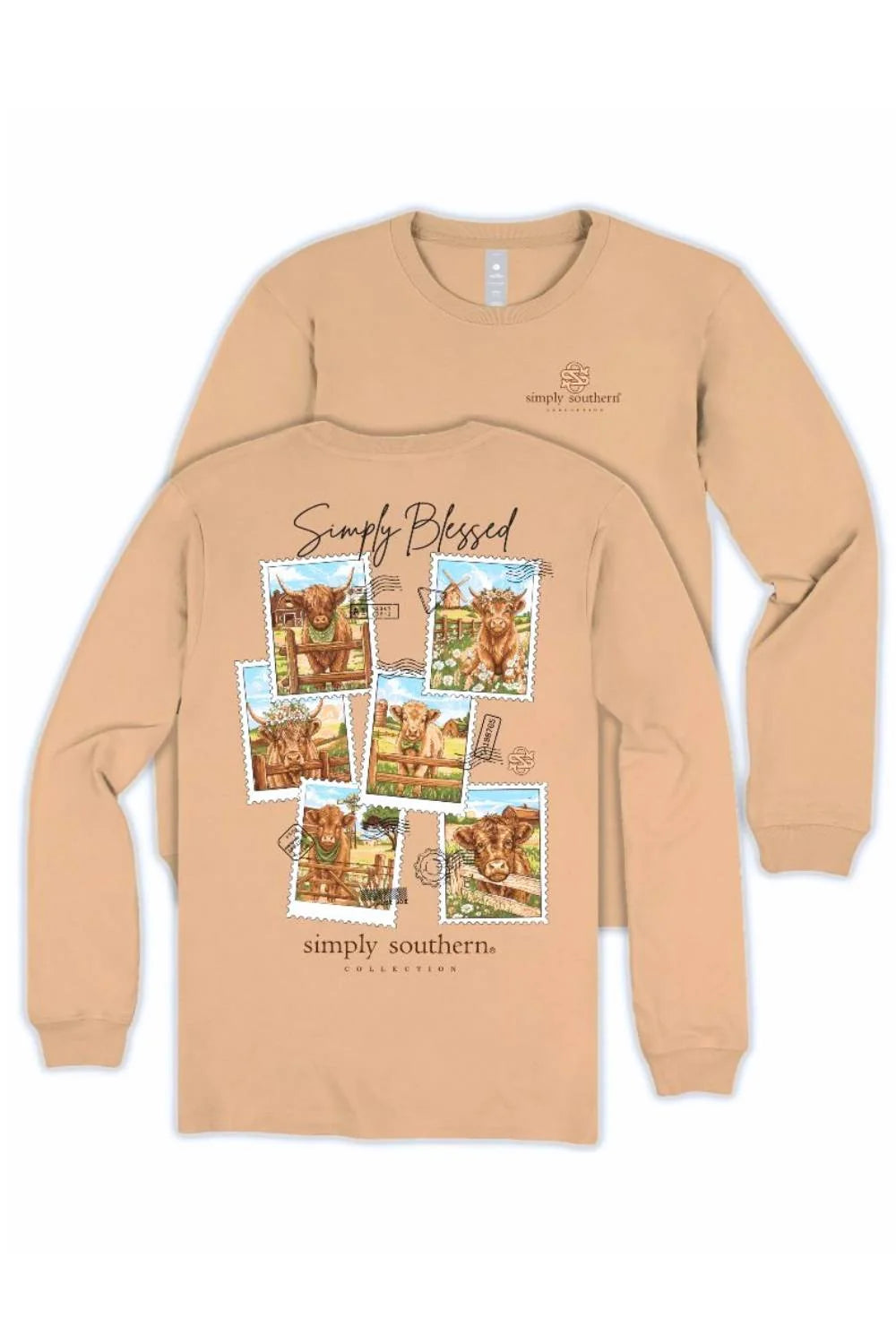 Simply Southern Simply Blessed Long Sleeve Shirt