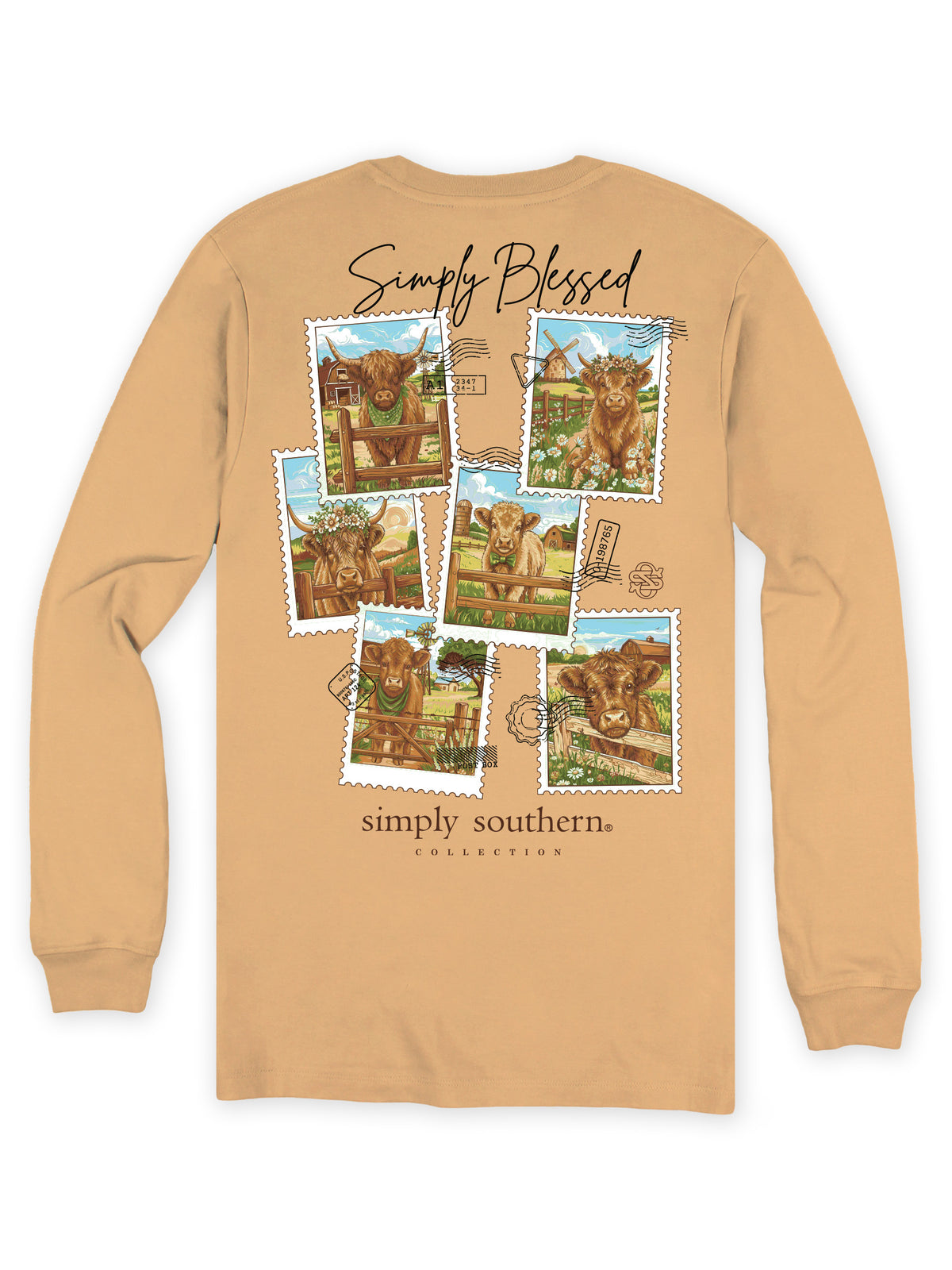 Simply Southern Simply Blessed Long Sleeve Shirt