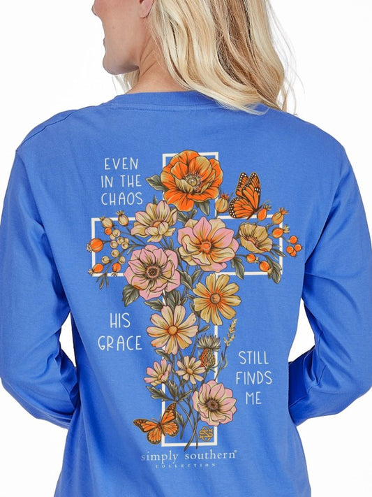 Simply Southern His Grace Long Sleeve Shirt