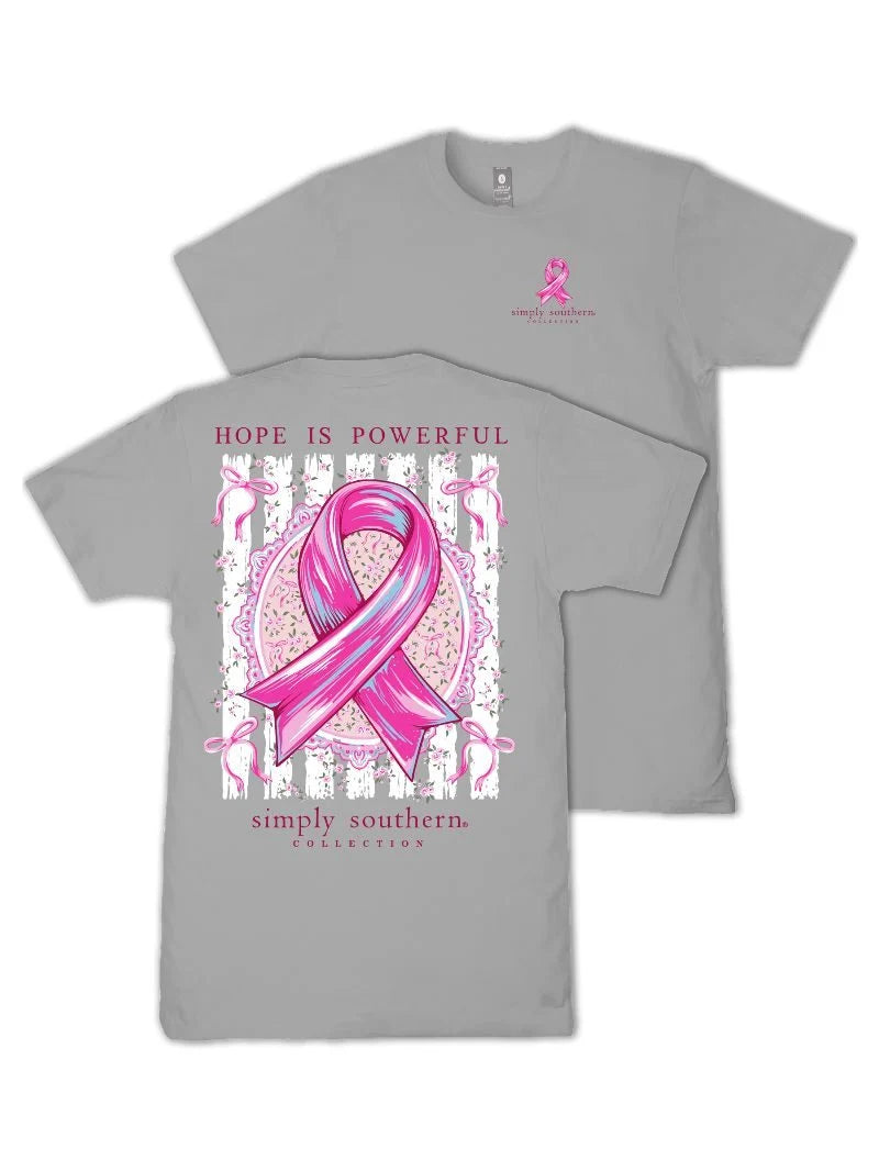 Simply Southern Hope Is Powerful Short Sleeve Shirt