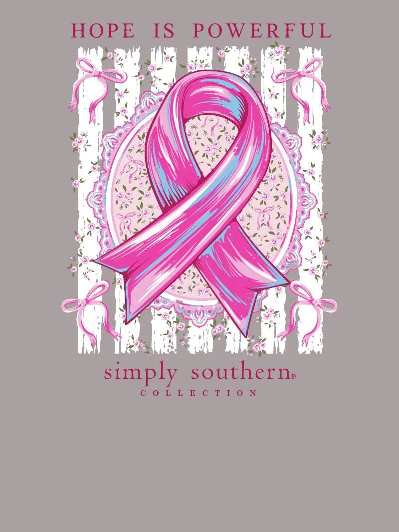 Simply Southern Hope Is Powerful Short Sleeve Shirt