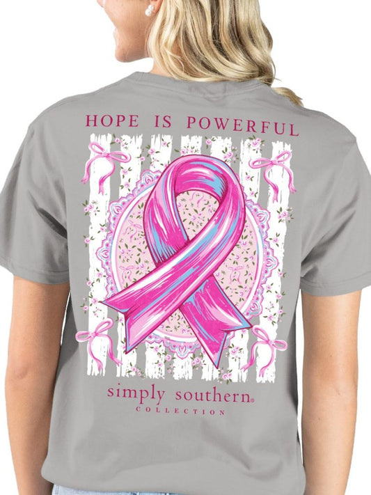 Simply Southern Hope Is Powerful Short Sleeve Shirt