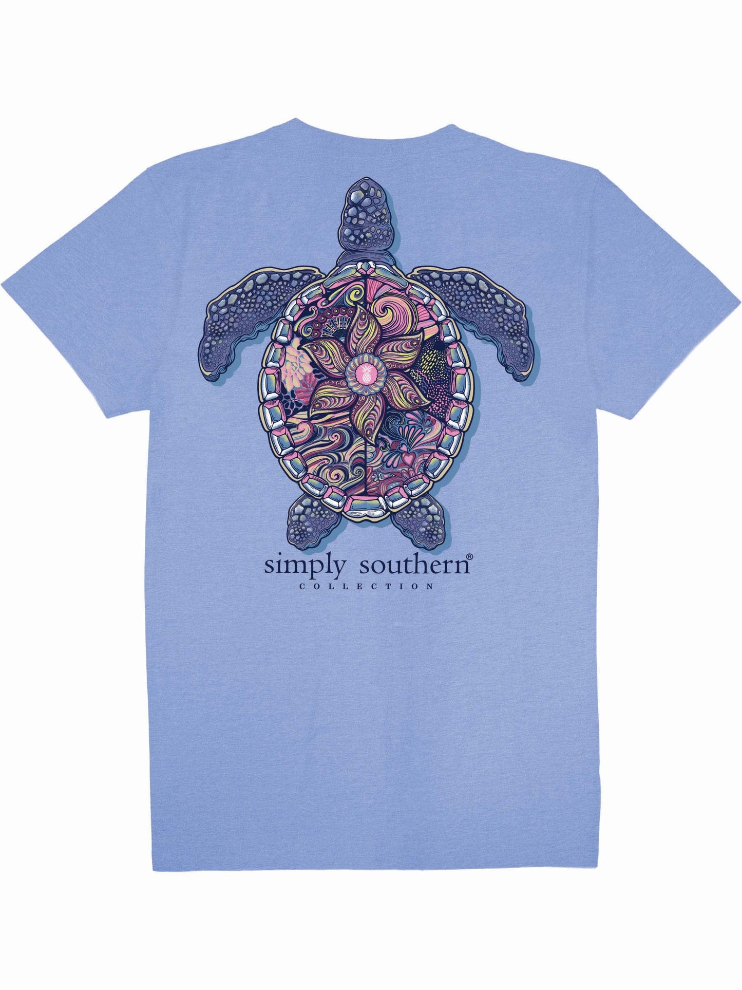 Simply Southern Mandala Wave Turtle Tracker T-Shirt