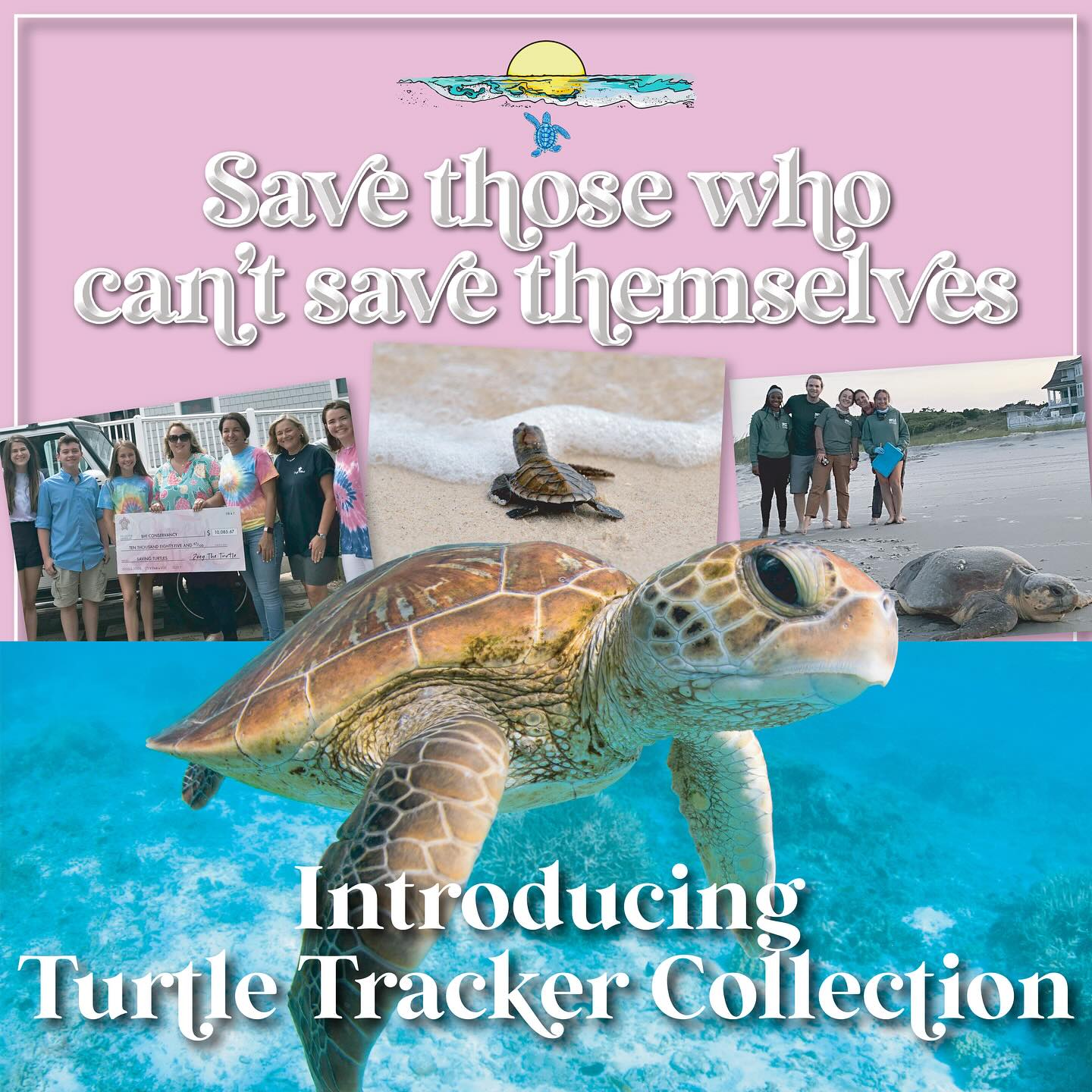 Simply Southern Mandala Wave Turtle Tracker T-Shirt