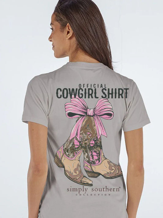 Simply Southern Cowgirl Boots T-Shirt