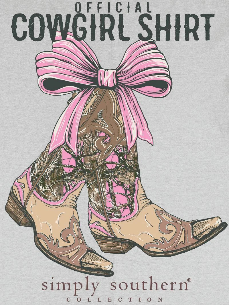 Simply Southern Cowgirl Boots T-Shirt