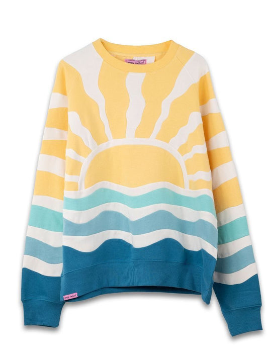 Simply Southern Sun Patch Crewneck Sweatshirt