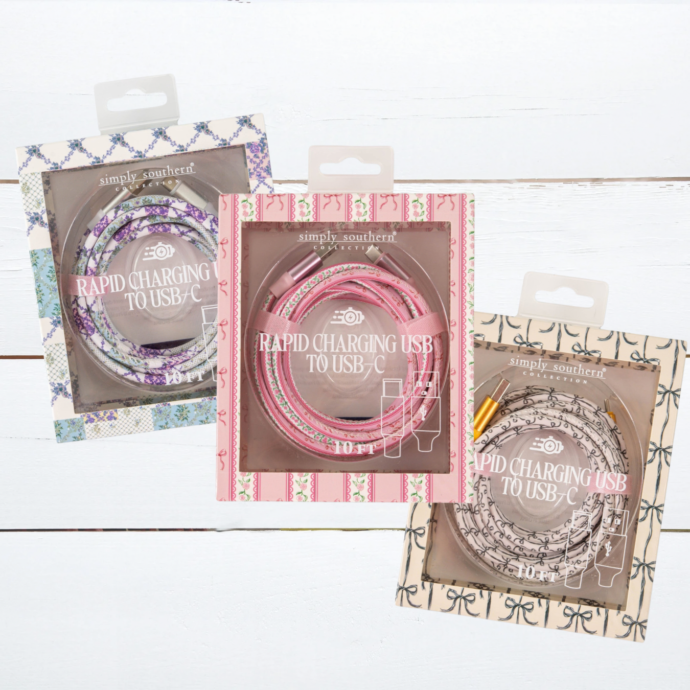 Simply Southern 10ft Charging Cable