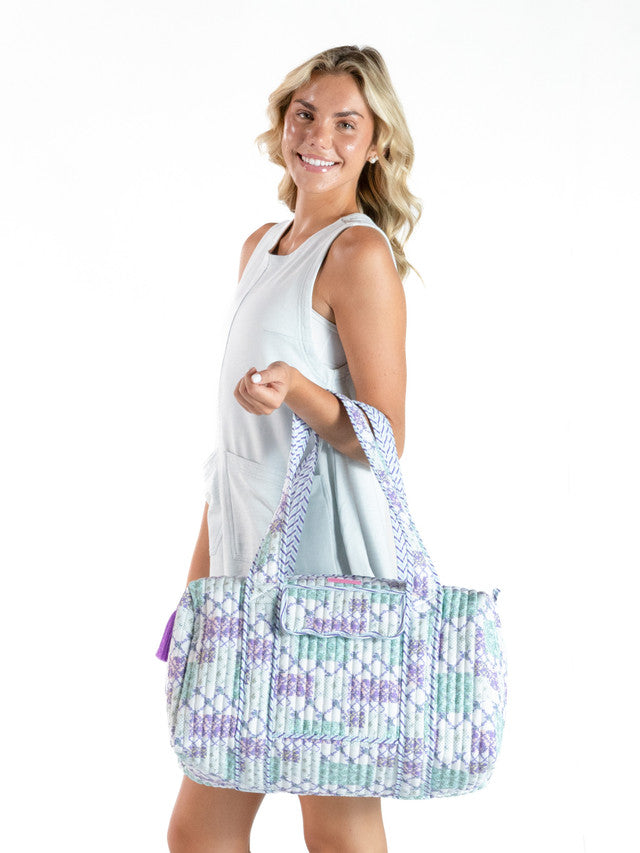 Simply Southern Quilted Duffle Bag