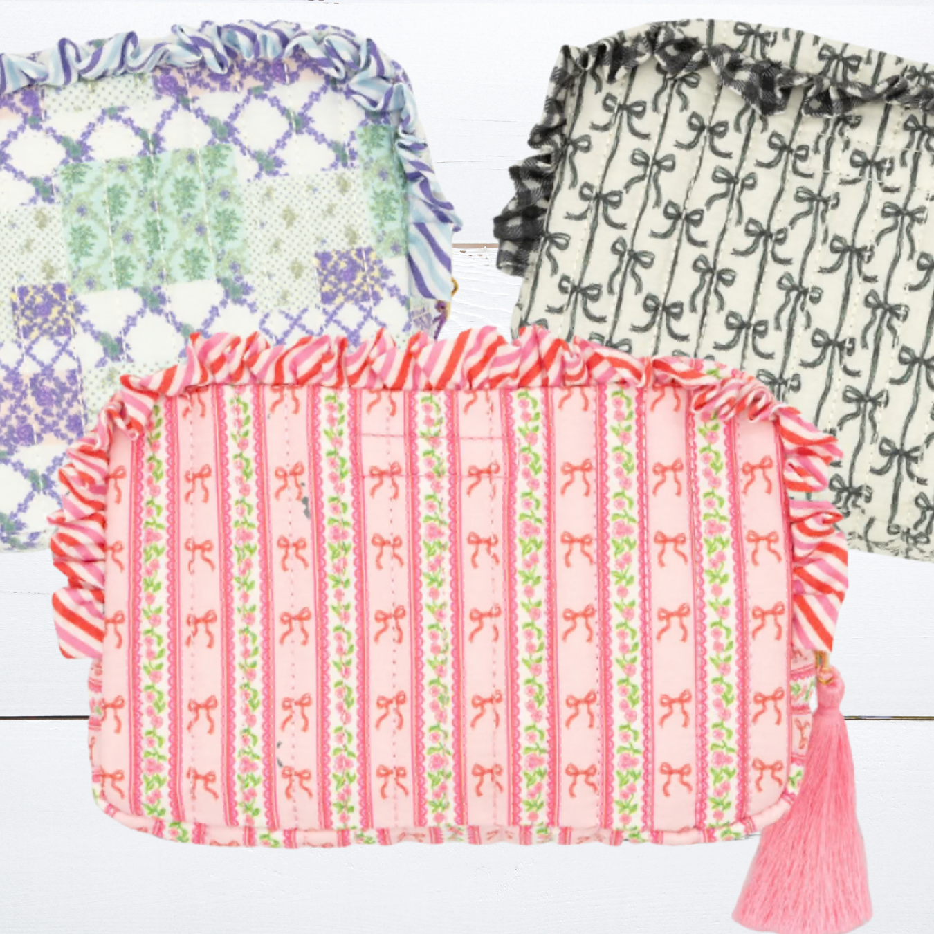 Simply Southern Quilted Cosmo Bag