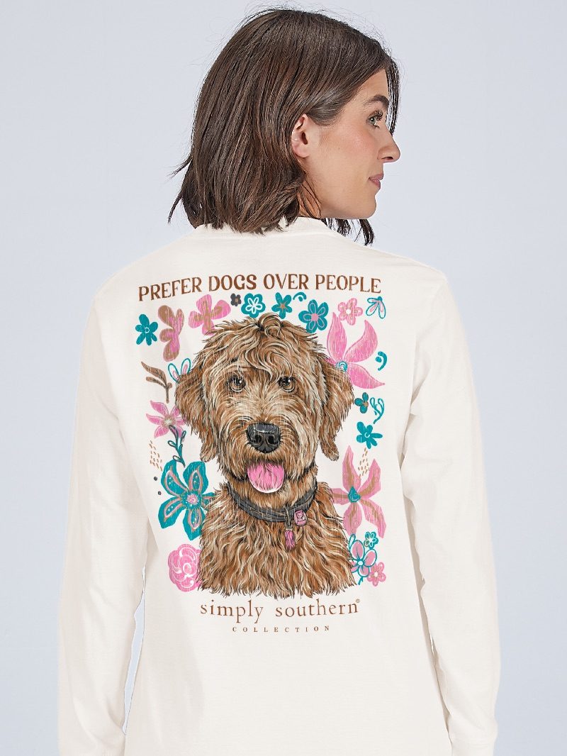 Simply Southern Dog People Long Sleeve Shirt
