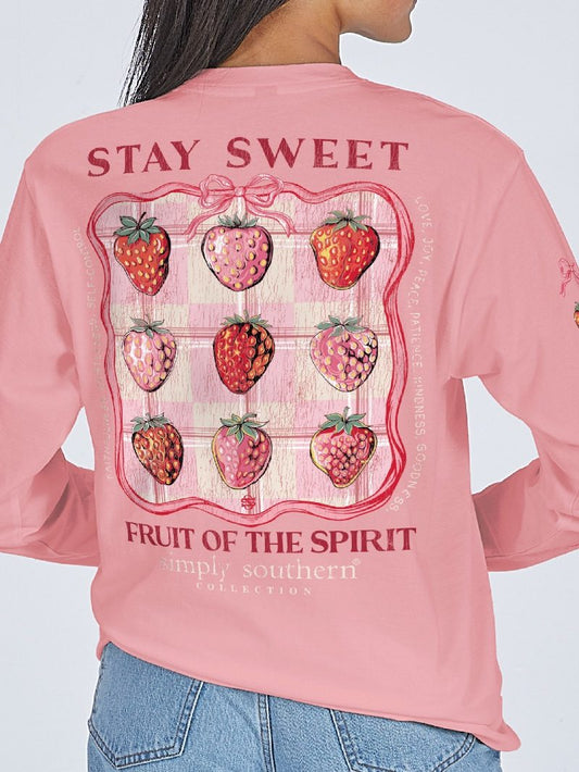 Simply Southern Stay Sweet Long Sleeve Shirt