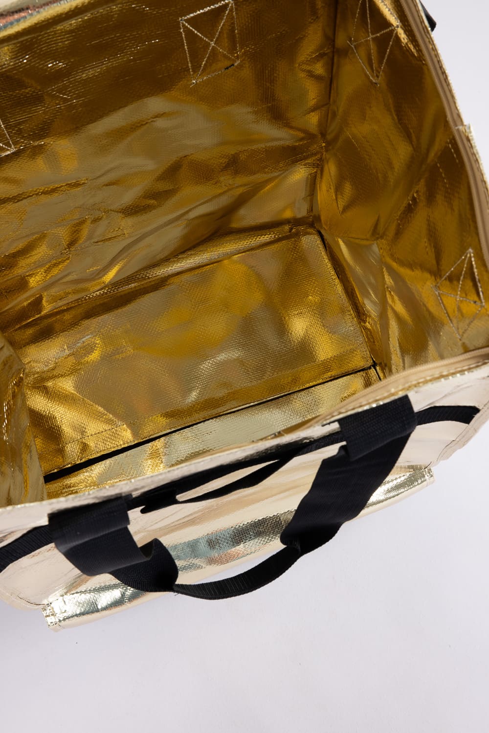 Simply Southern Rolling Tote Bag in Gold