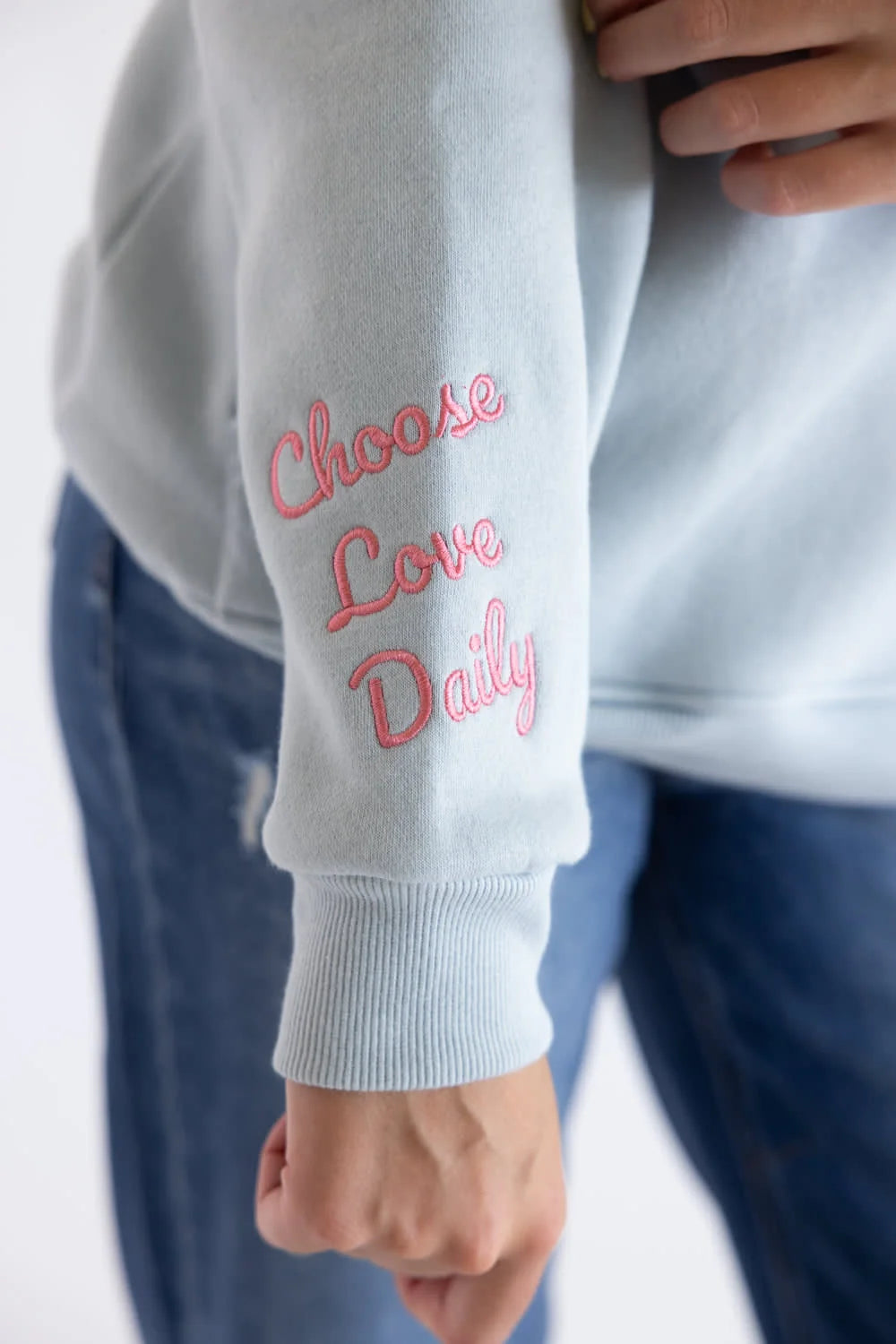 Simply Southern WWJD Charm Applique Hoodie