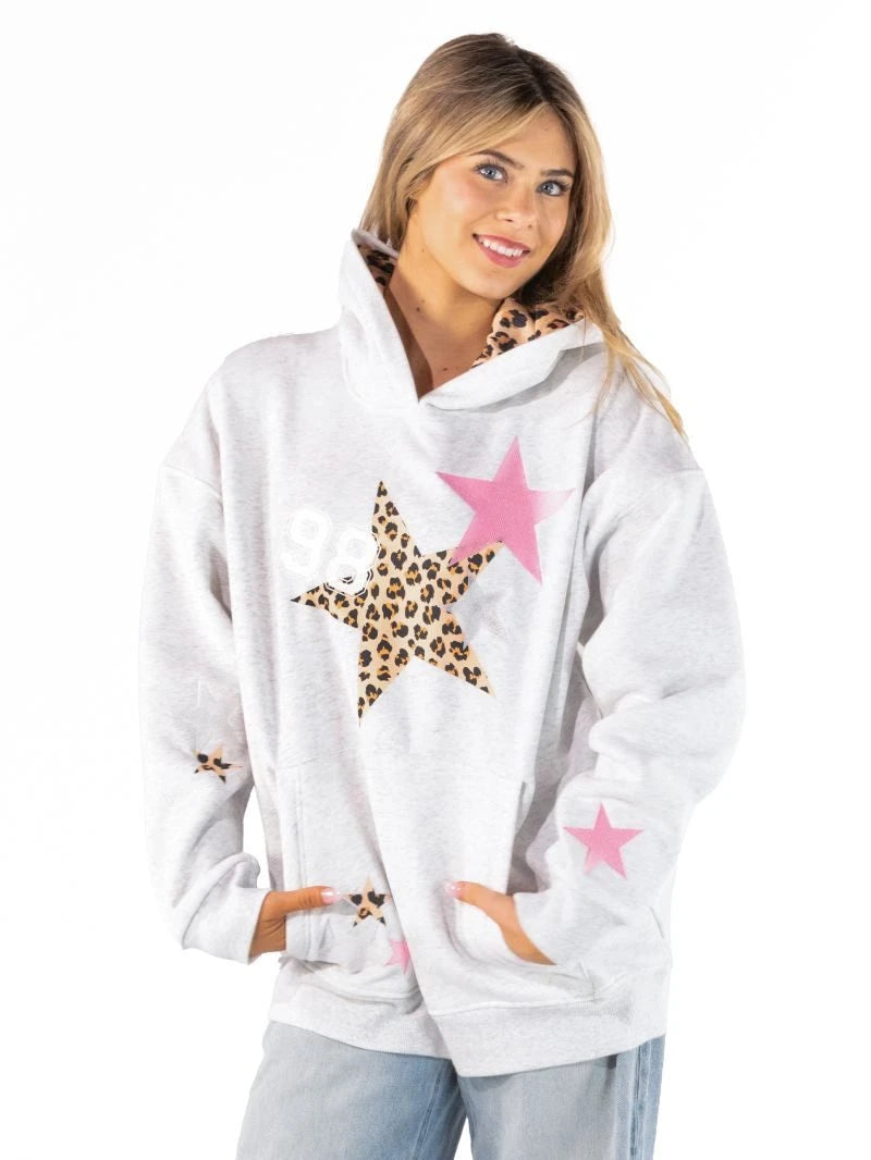 Simply Southern Embroidered Star Hoodie