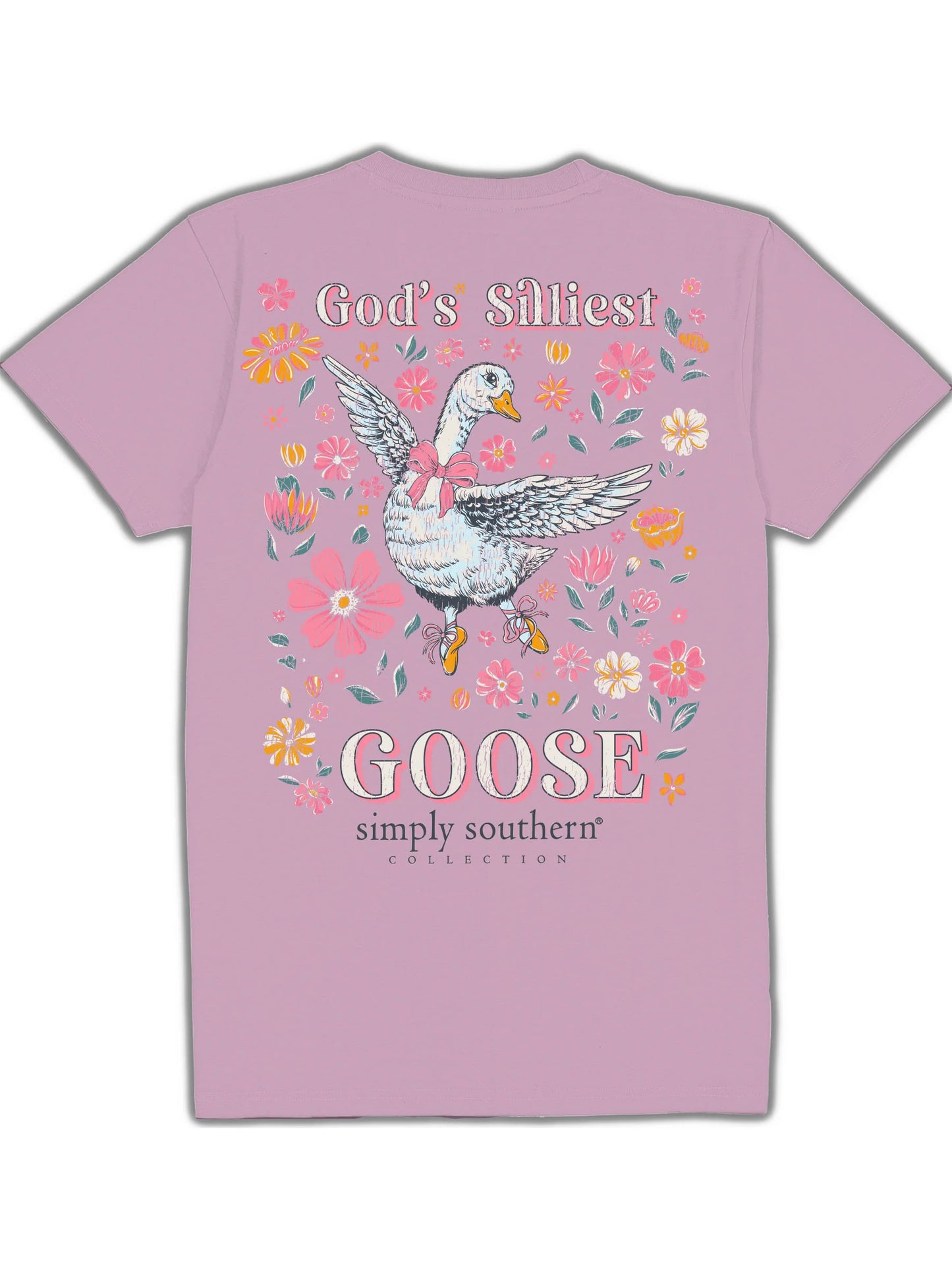 Simply Southern God’s Silliest Goose Short Sleeve Shirt