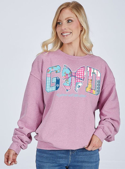 Simply Southern GOD Crewneck Sweatshirt