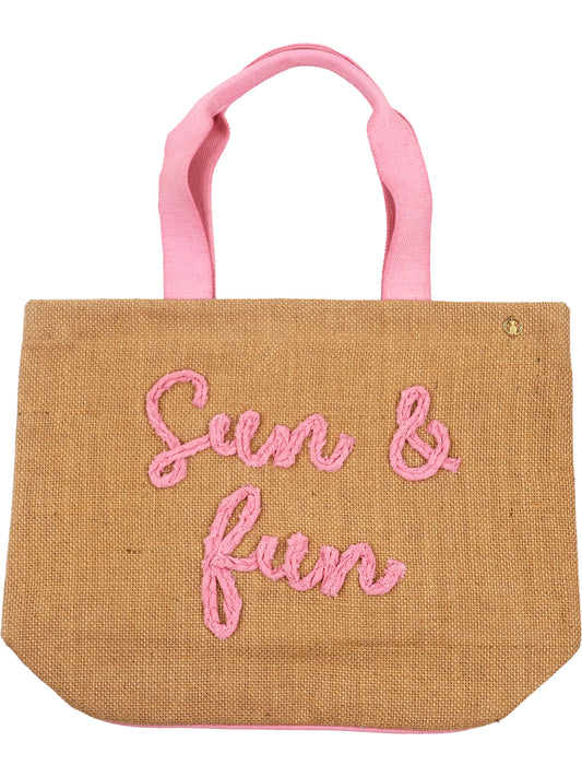 Simply Southern Sun & Fun Embroidered Tote