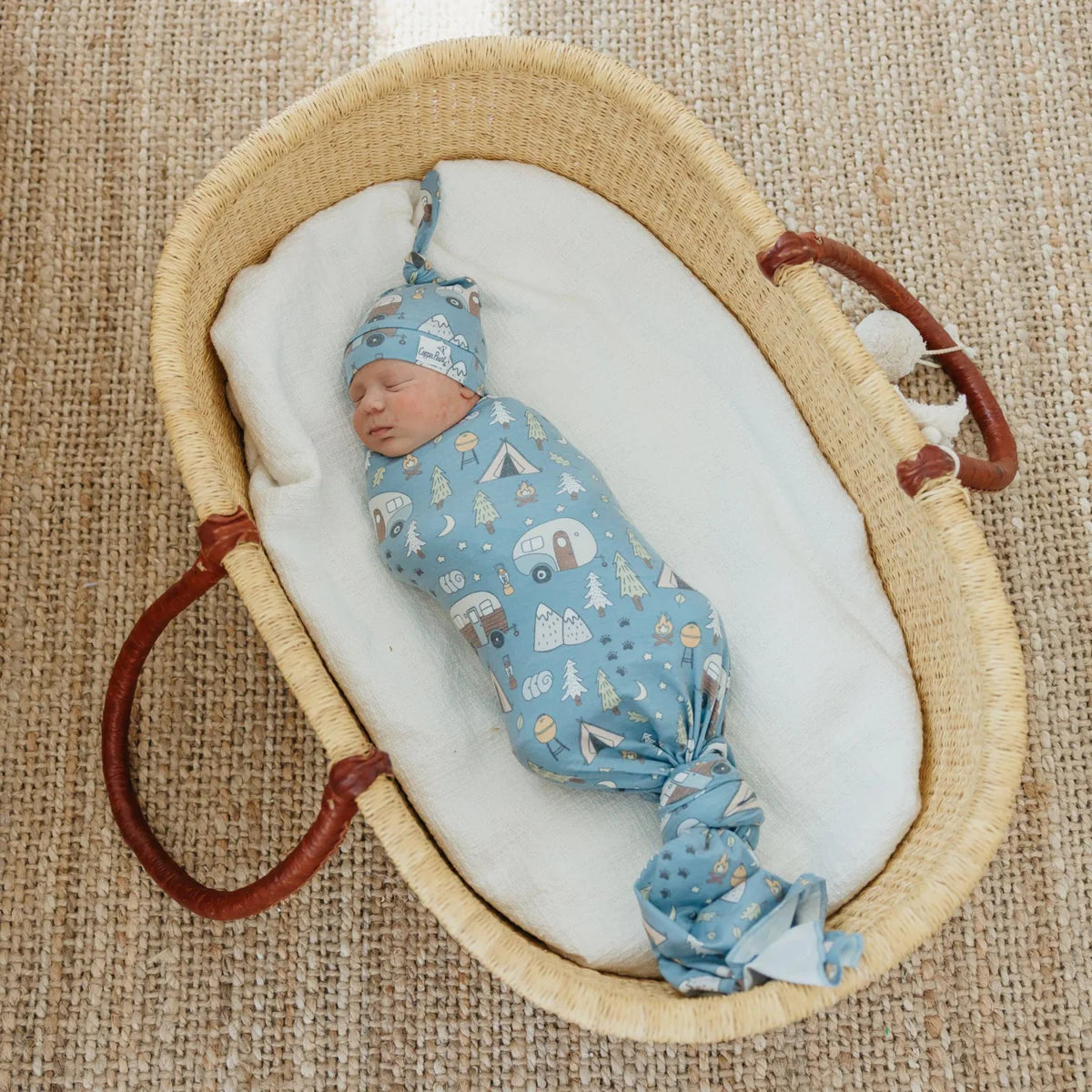 Copper Pearl Bridger Knit Blanket Single