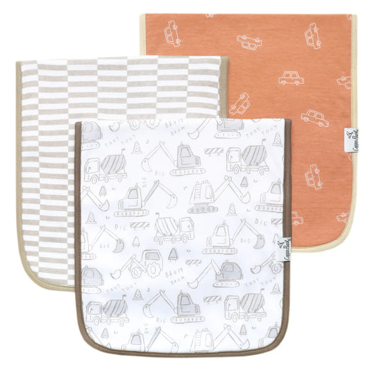 Copper Pearl Gage Burp Cloth Set