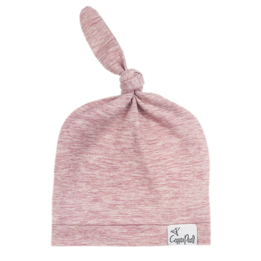 Copper Pearl Maeve Top Knot Hat 0-4mo