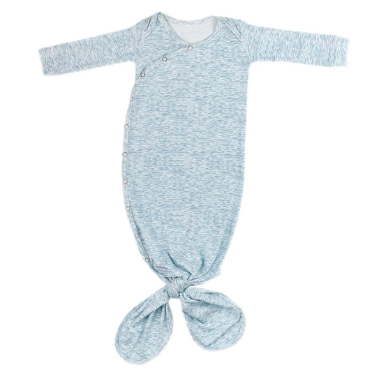 Copper Pearl Lennon Newborn Knotted Gown