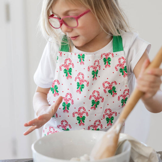 Kids Candy Cane Apron