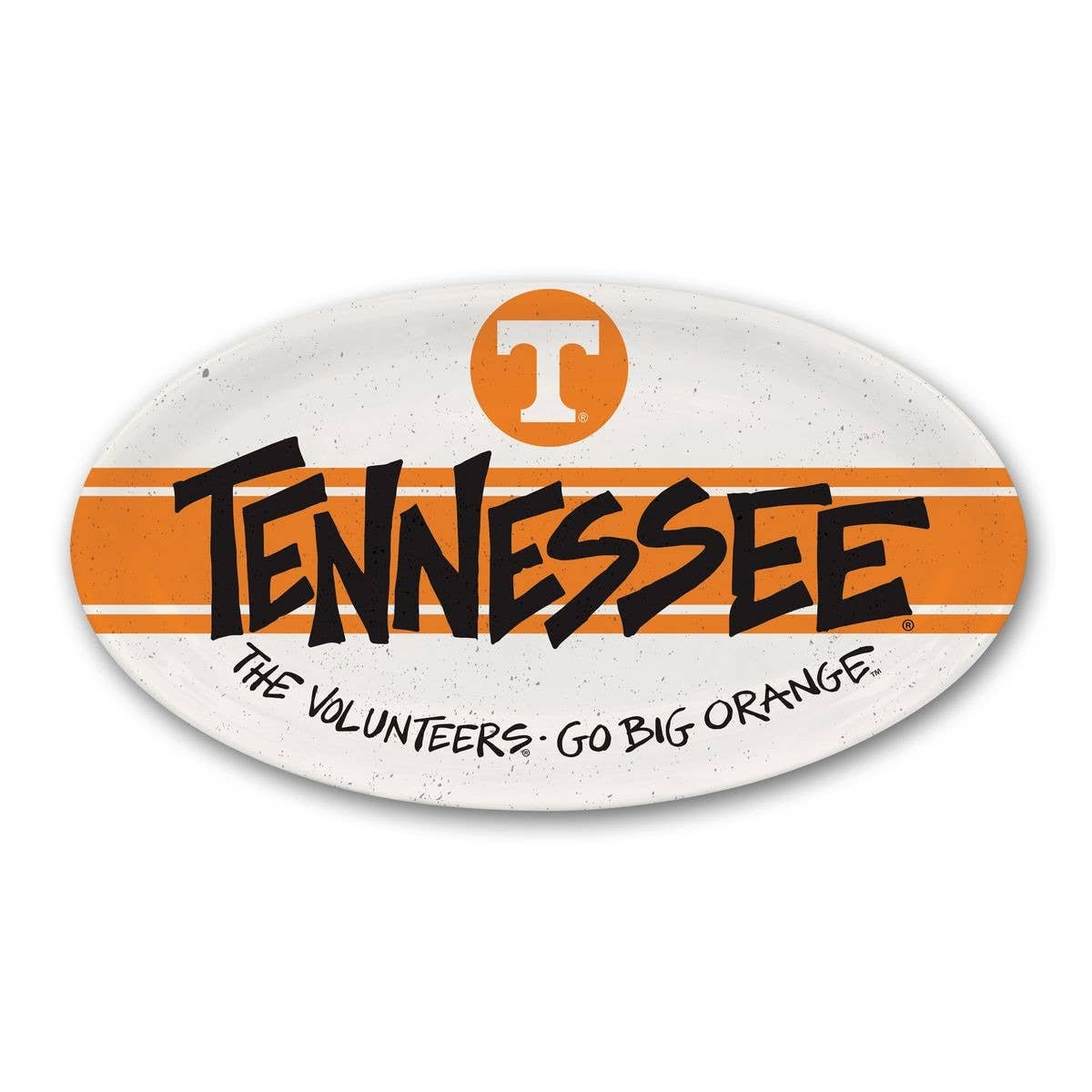 Tennessee Volunteers Oval Dinner Plate