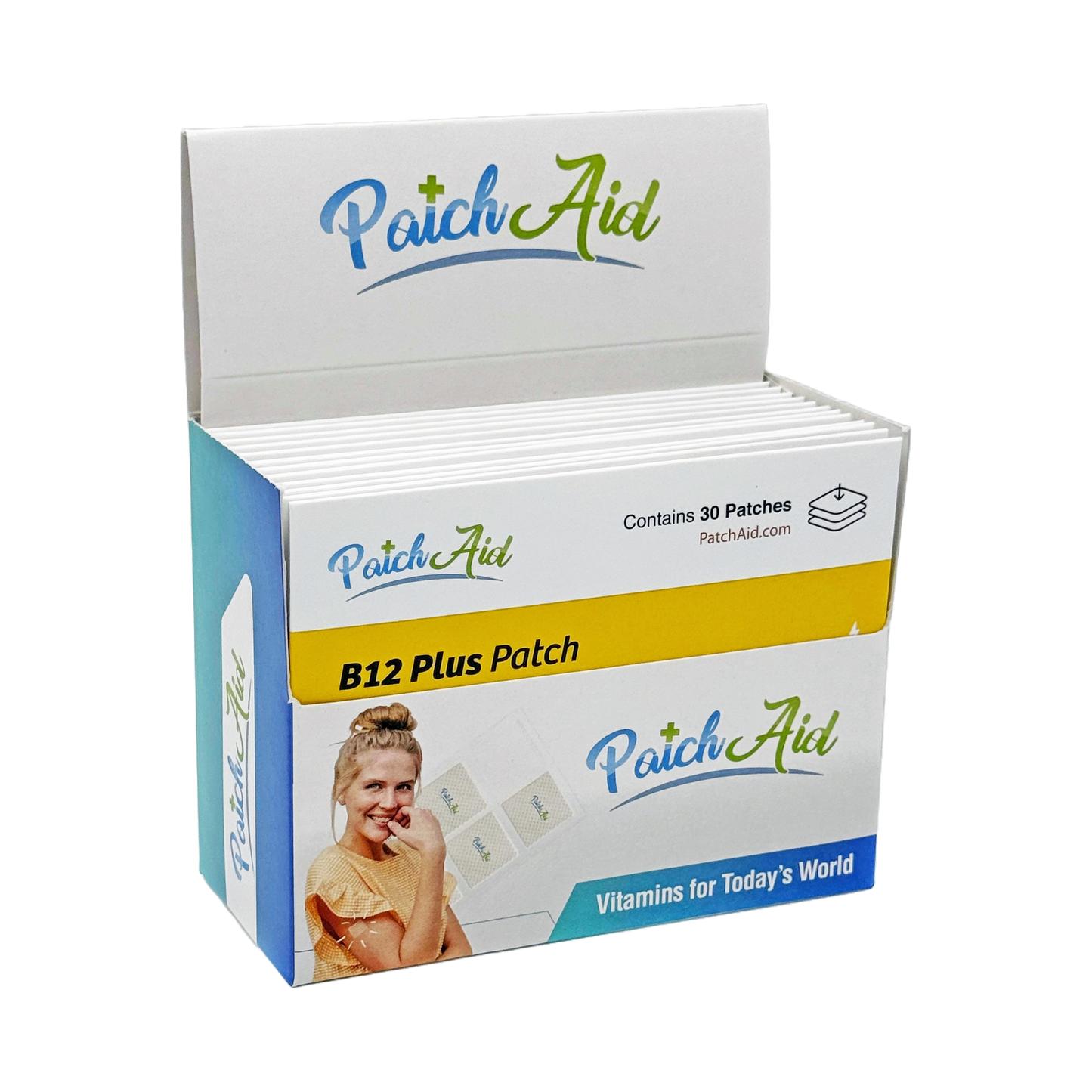 B12 Energy Plus Vitamin Patch - Energy & Mood Support: 1-Pack