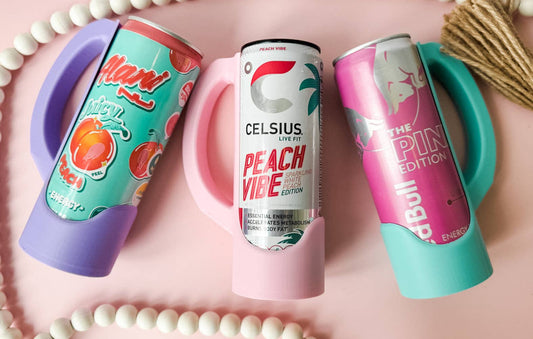 Baby Pink Slim Can Holder