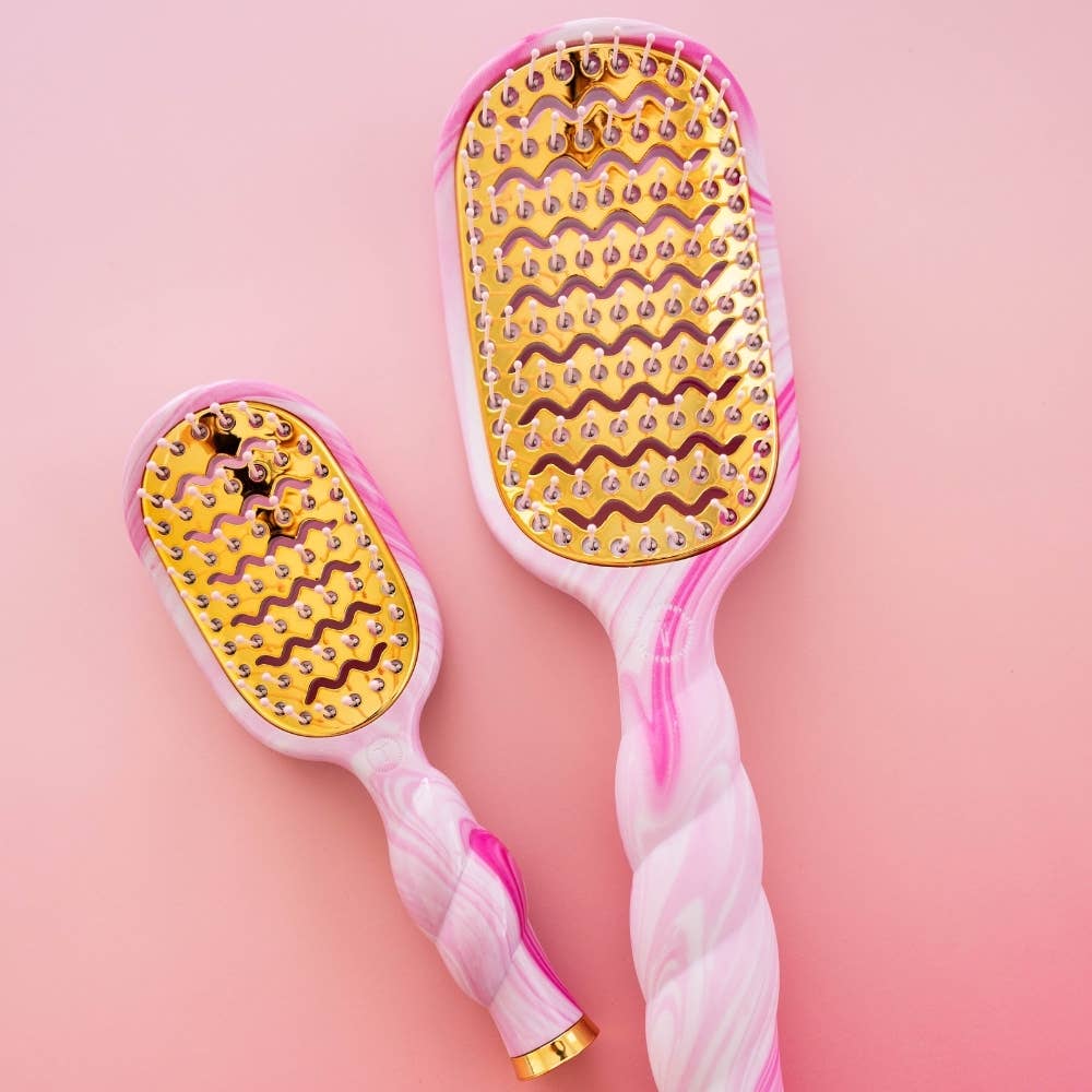 Teleties Mini Vented Brush - Pinch Me!