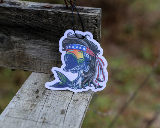 Mullet Bass Air Freshener