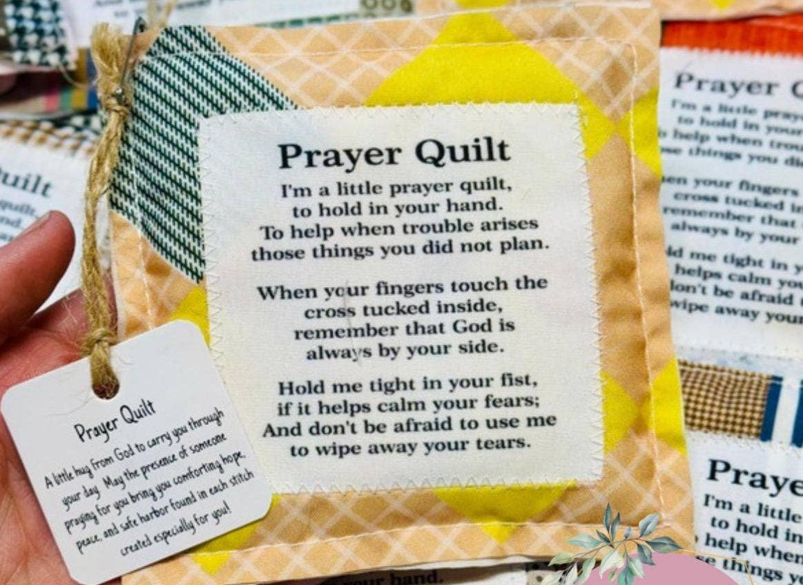 Pocket Prayer Quilt Square