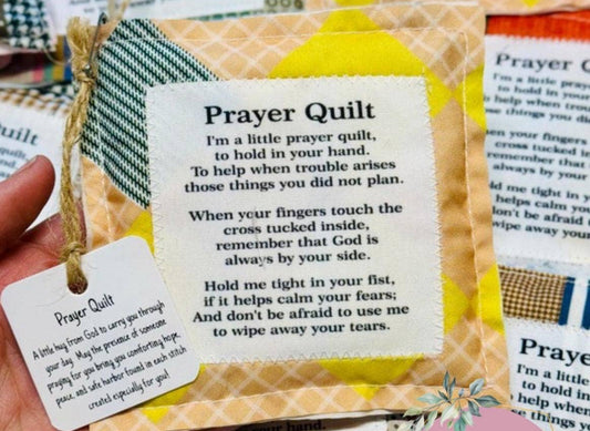 Pocket Prayer Quilt Square
