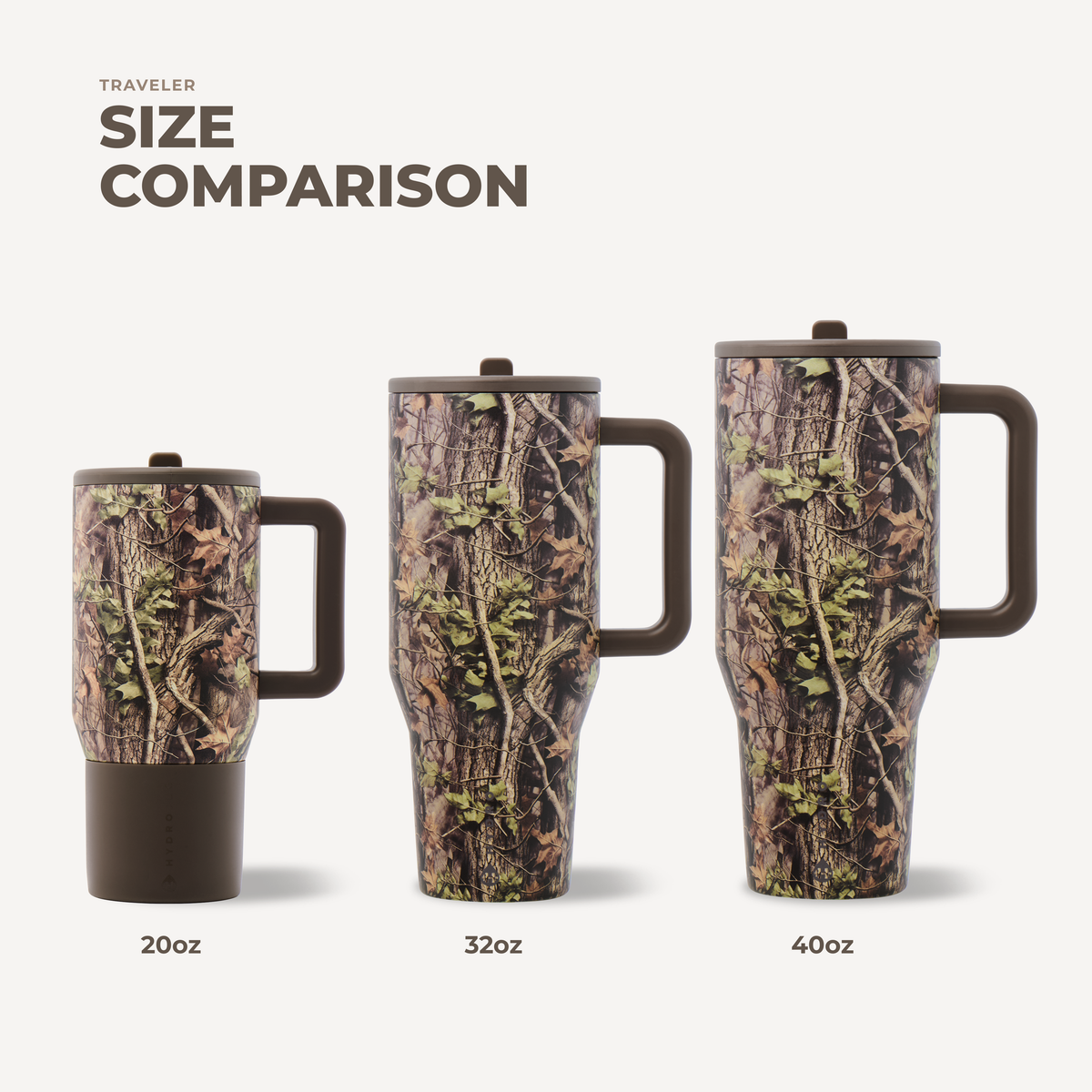 Woodland HydroJug 40 oz Traveler Tumbler
