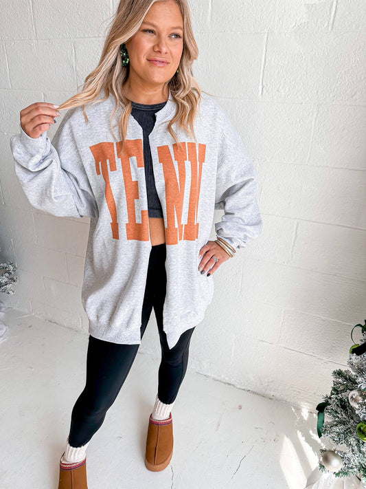 Tenn Sweatshirt Cardigan