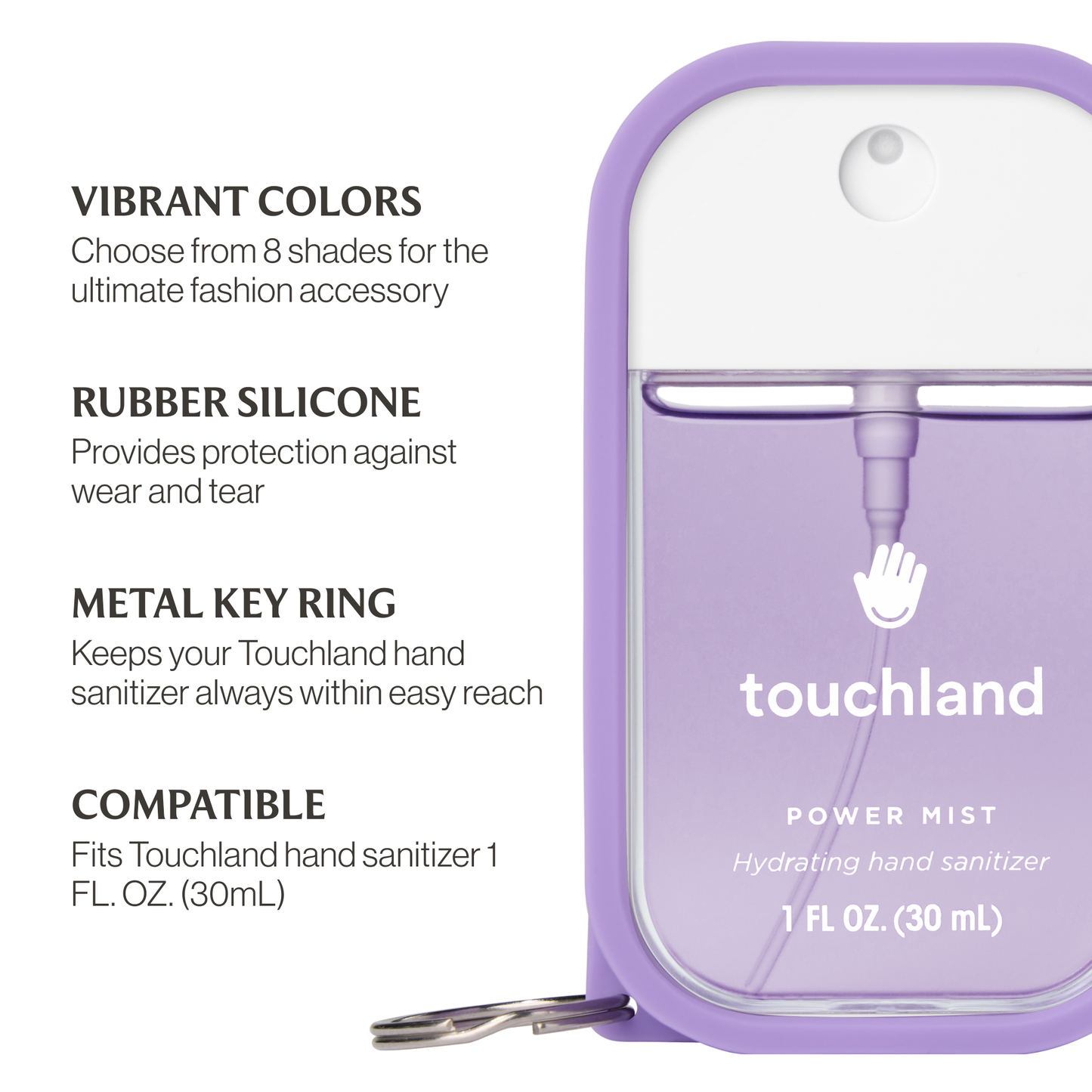 Touchland Purple Haze Hand Mist Case