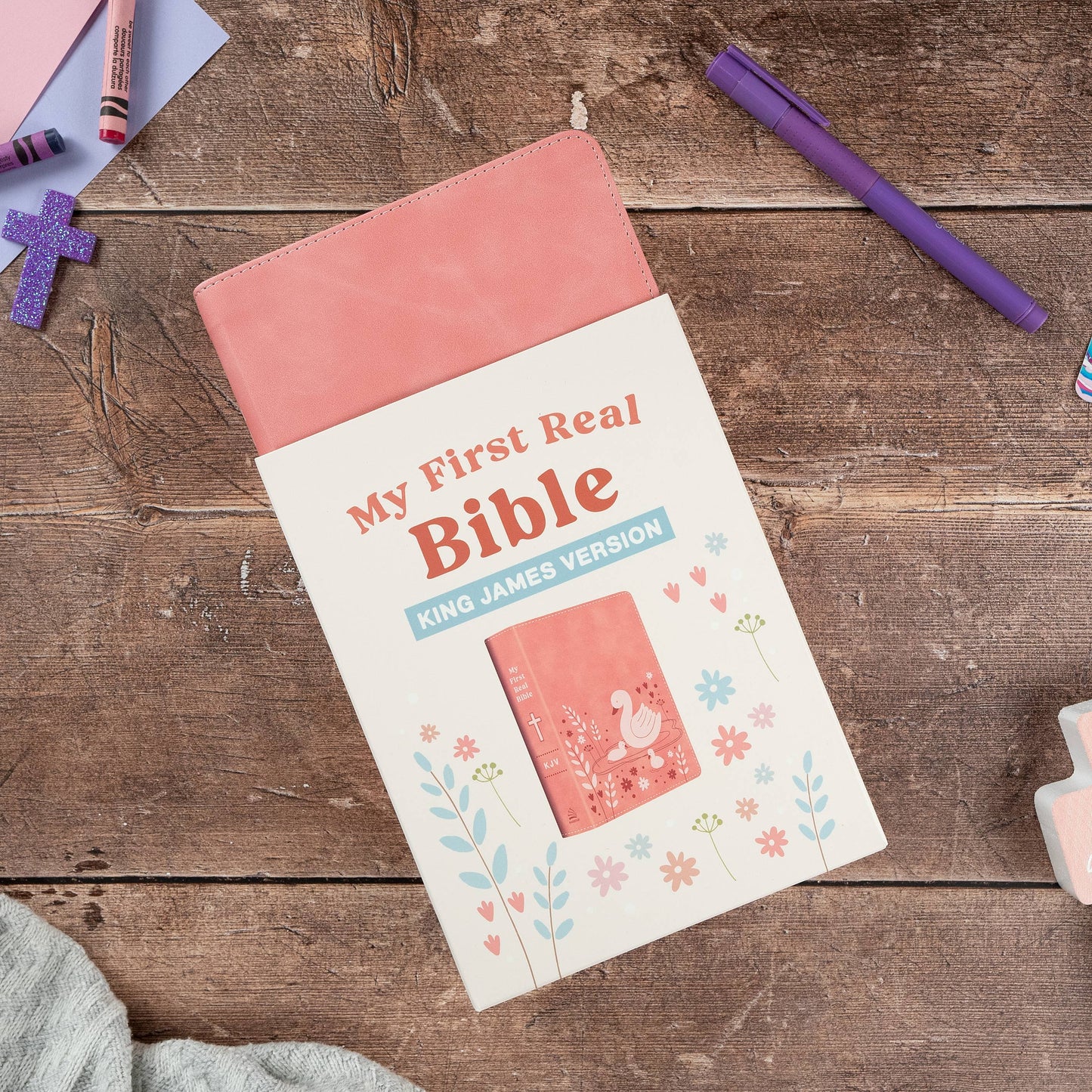 My First Real Bible (girls' cover) : King James Version