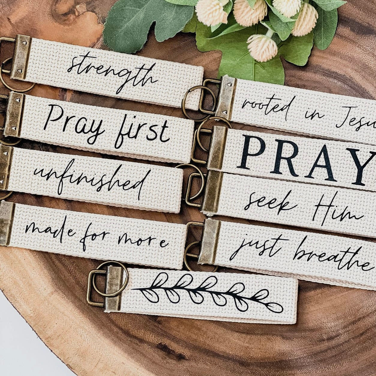 Inspirational Key Fob - Pray First