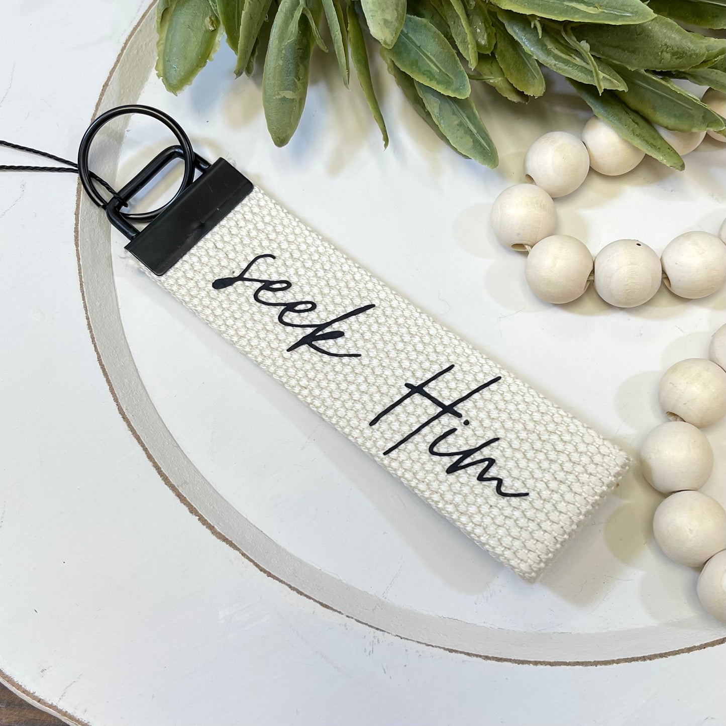 Inspirational Key Fob - Seek Him